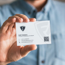 Business Card and Print Design for UAE Clients